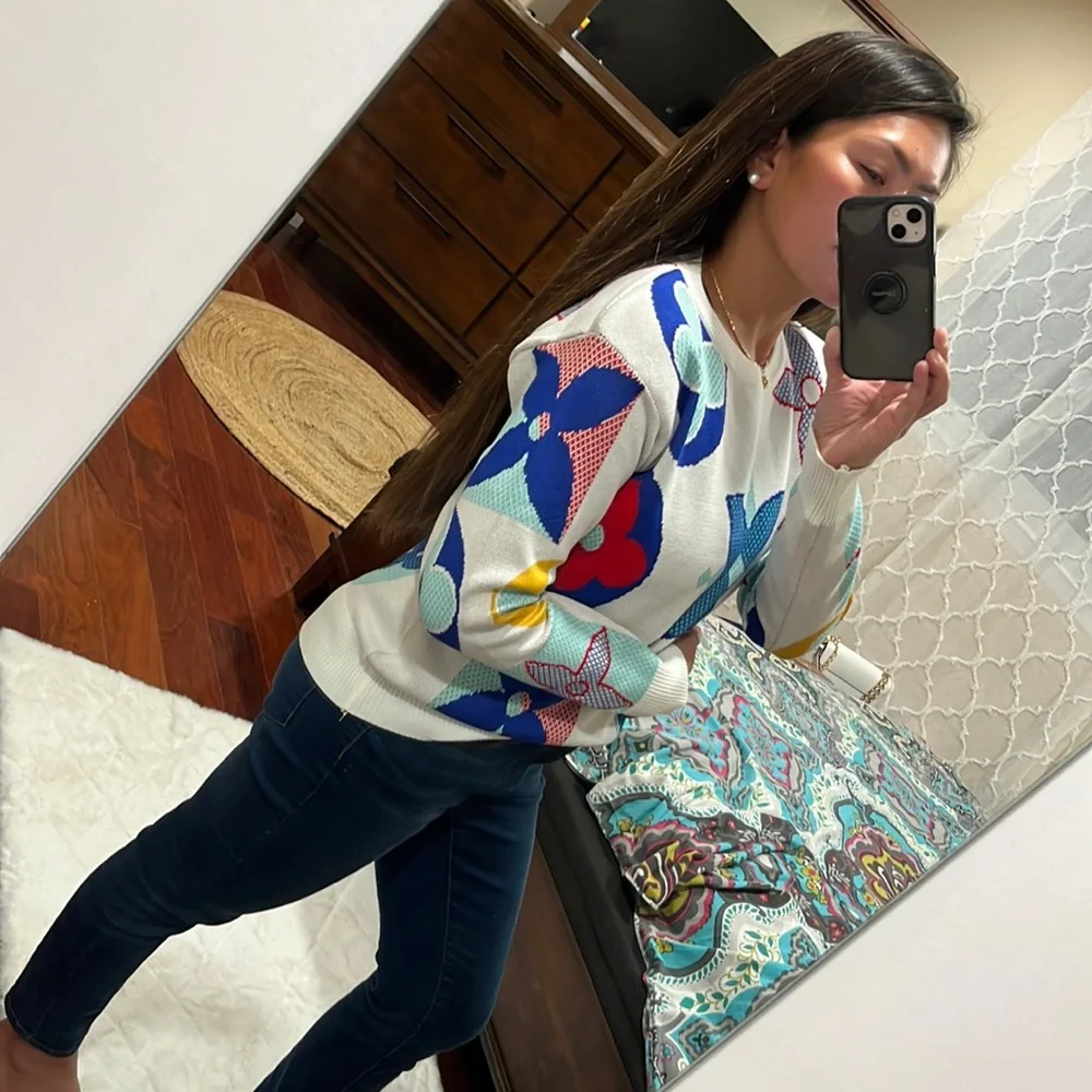 Multicolored sweater - Picture 1 of 3